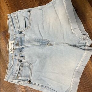 Celebrity Pink High-Rise Denim Shorts